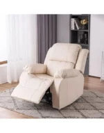 alt manual recliner leather soft lucca x