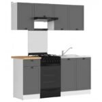 junona line bbl kitchen set graphite x@x