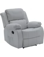 manual recliner leather soft lucca x