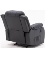 manual recliner leather soft lucca x