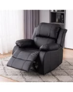 manual recliner leather soft lucca x