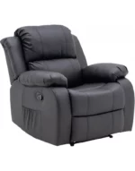 manual recliner leather soft lucca x