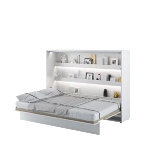 מיטת קיר זוגית אופקית מתקפלת – דגם PS-04 | PREMIUM SOLUTION – 140x200