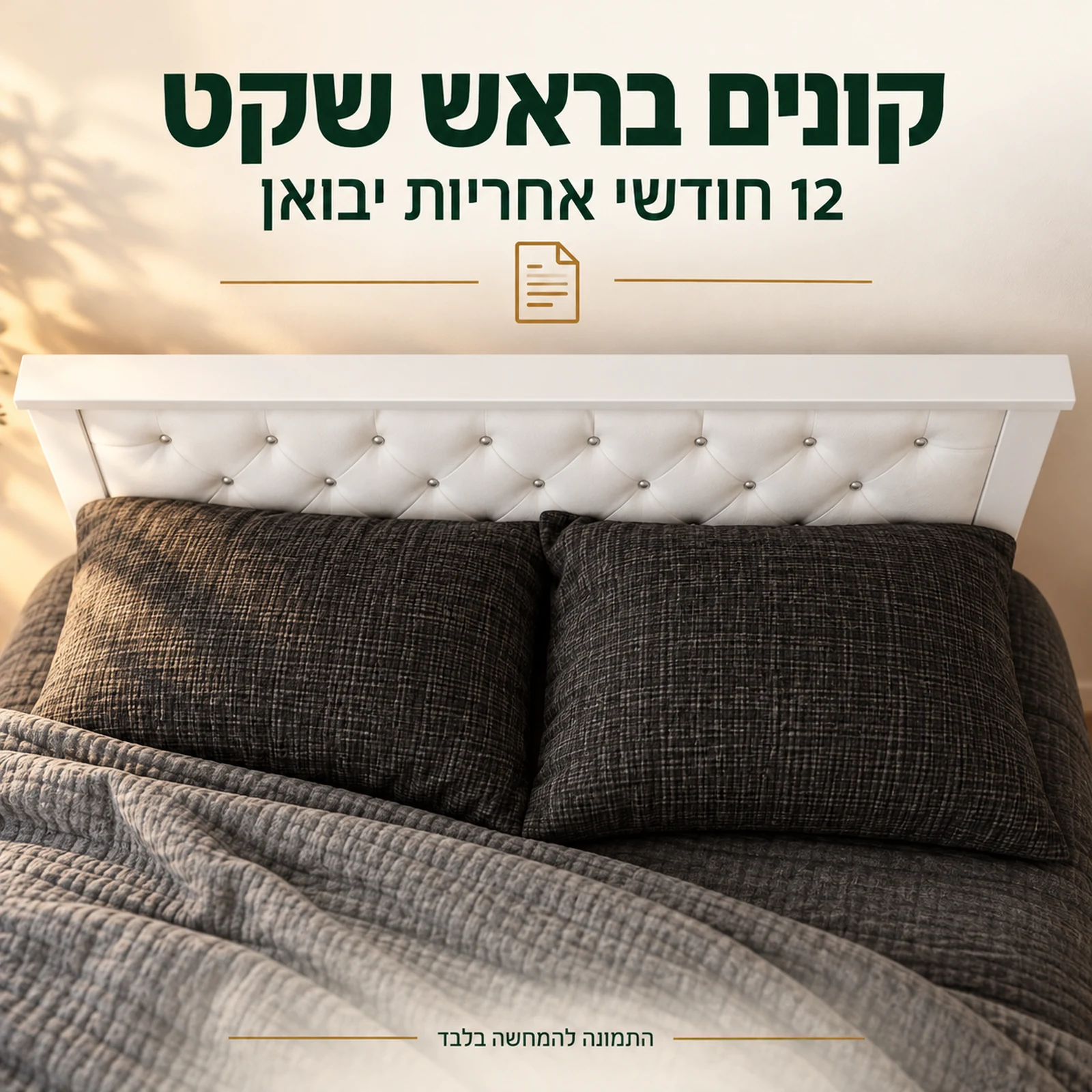 חדר שינה ויקטוריה לבן עם 12 חודשי אחריות יבואן