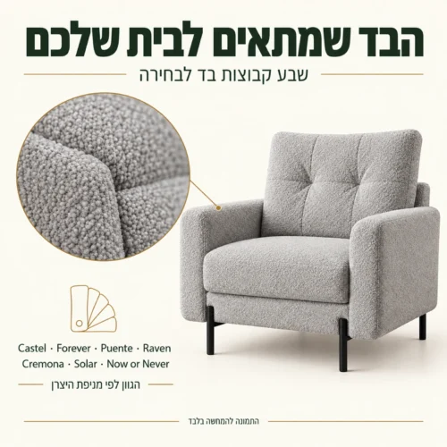 סדרת RICO בשבע קבוצות בד לבחירה, הגוון לפי מניפת היצרן
