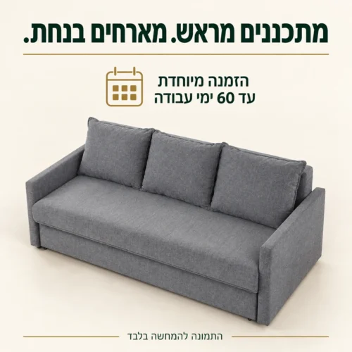 ספת TEXAS אפורה בהזמנה מיוחדת – עד 60 ימי עבודה