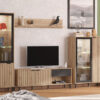 מזנון לסלון עם ויטרינה 40x310 MAYENNE – מבט כללי