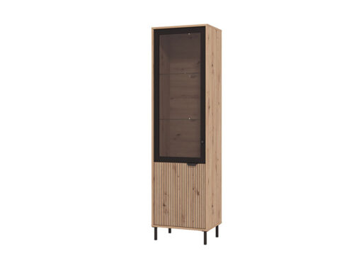 מזנון לסלון עם ויטרינה 40x310 MAYENNE – זווית נוספת