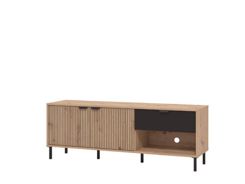 מזנון לסלון עם ויטרינה 40x310 MAYENNE – מבט נוסף