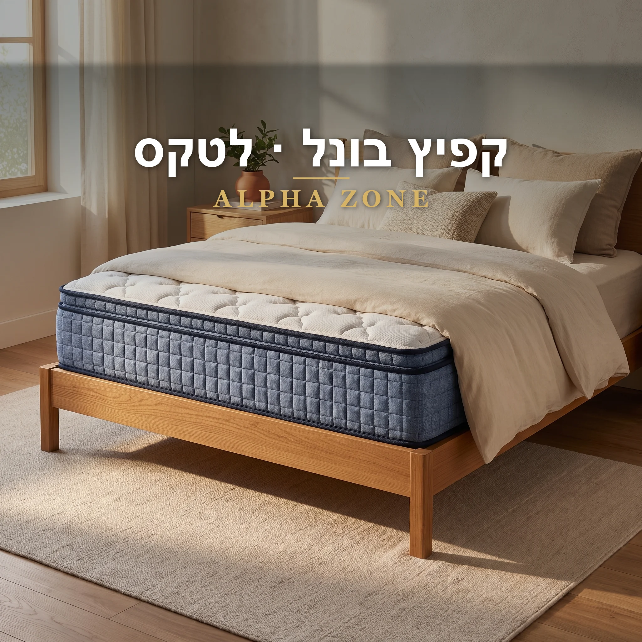 מזרן קיסריה אלפזון – קפיץ בונל – תמונת מוצר נוספת 8