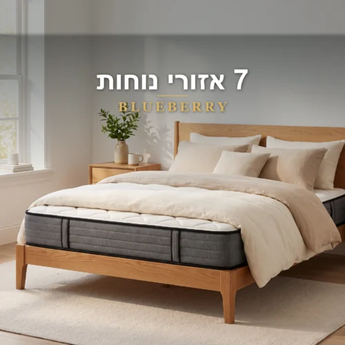 מזרן קיסריה בלובפרי – קפיצים מבודדים – תמונת מוצר נוספת 7