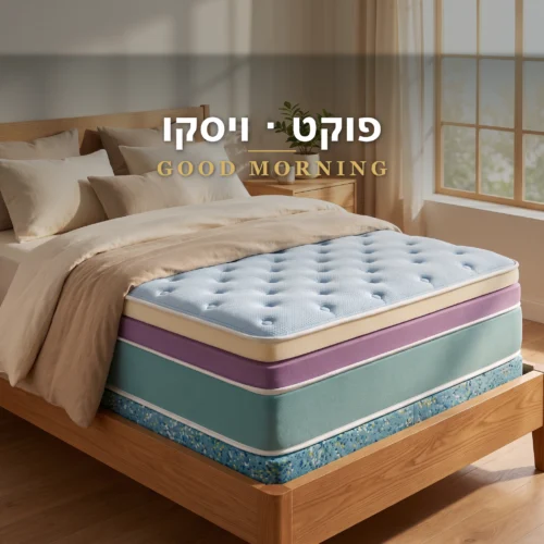 מזרן קיסריה גוד מורנינג – קפיצים מבודדים (פוקט) – תמונת מוצר נוספת 8