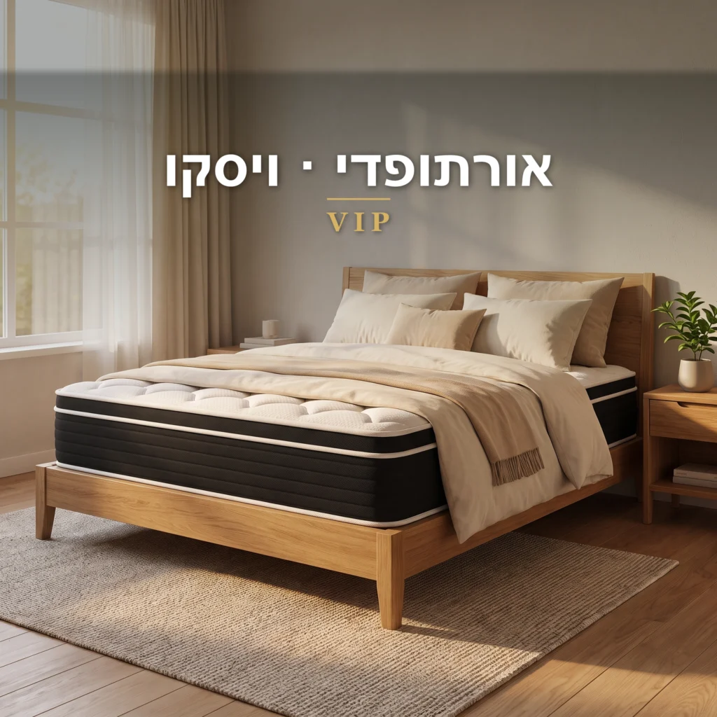 מזרן קיסריה VIP - ויסקו ללא קפיצים
