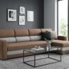 סלון פינתי נפתח למיטה עם ארגז מצעים Leaf XL – תמונת מוצר ראשית