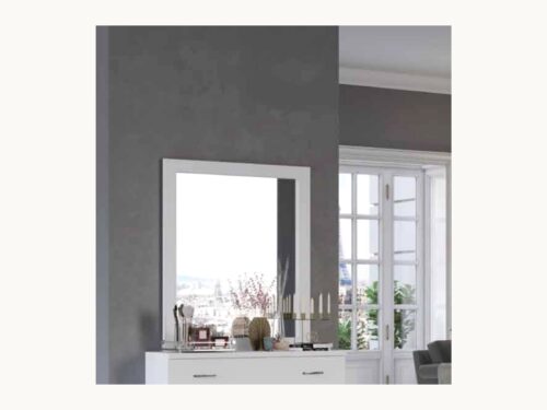 חדר שינה קומפלט פלטיניום בלבן אלגנטי – מבט נוסף על הסט
