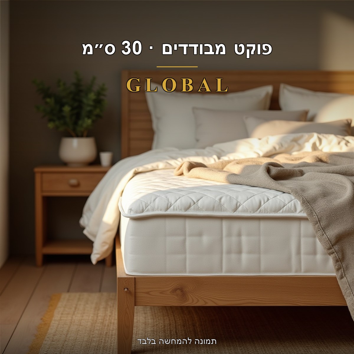 מזרן זוגי GLOBAL – מבט כללי